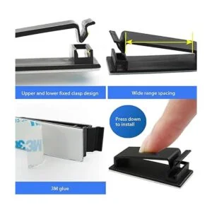 ezitown Pinzas de cable multiusos para gestión de cables_2