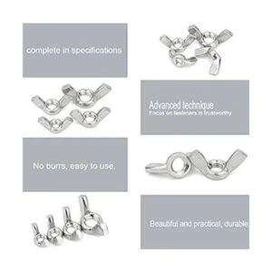 Hooshing 20 tuercas de ala de 3816 tuercas de ala de_3