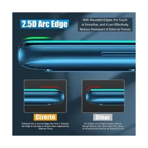 Protector de pantalla de vidrio templado Cizerin para_5