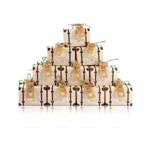 Juego de 50 mini cajas de maletas pequeñas cajas de_1