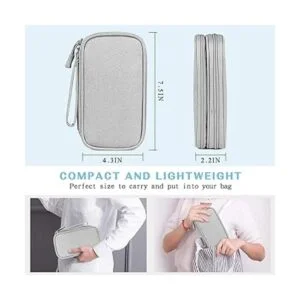 FYY Organizador electrónico organizador de cables de_2