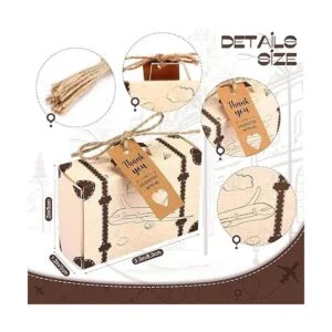 Juego de 50 mini cajas de maletas pequeñas cajas de_2