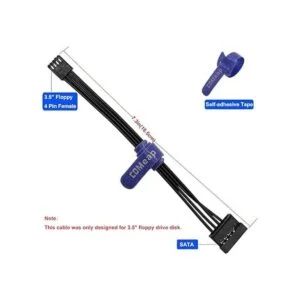 COMeap Cable adaptador de alimentación de 4 pines para_4