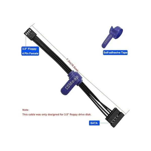COMeap Cable adaptador de alimentación de 4 pines para_4