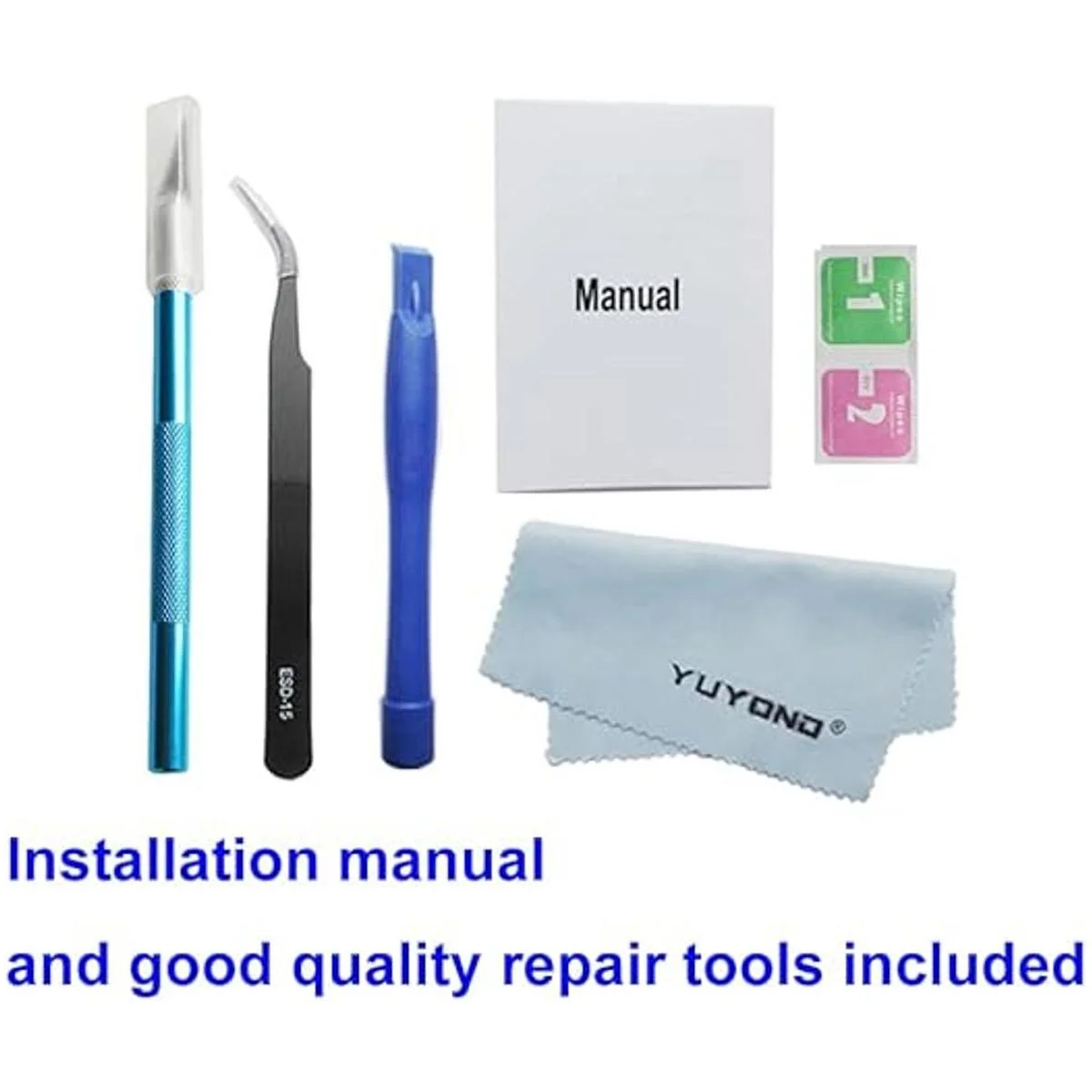 YUYOND 3 piezas de repuesto original de lente de vidrio_5