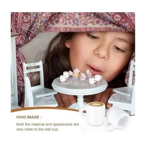 20 mini tazas de café de cerámica blanca taza de té casa_7