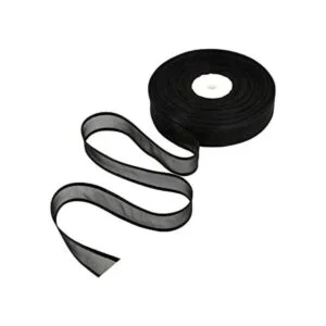 TONIFUL 1 pulgada x 25 yardas de organza transparente con_1