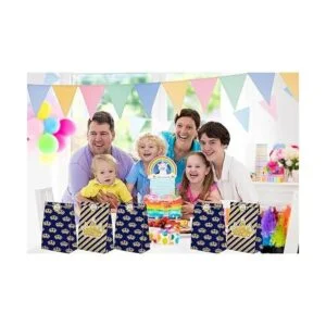 Bolsas de dulces con calcomanías de Prince Party Favors_5