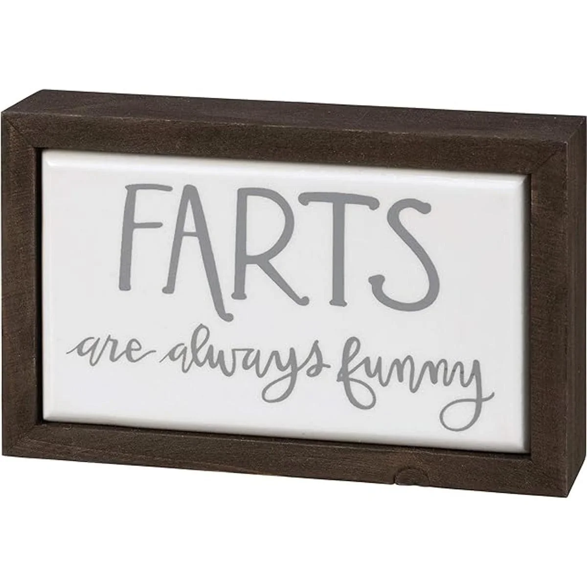 Primitives by Kathy Farts are Always Funny Box Sign Mini_1