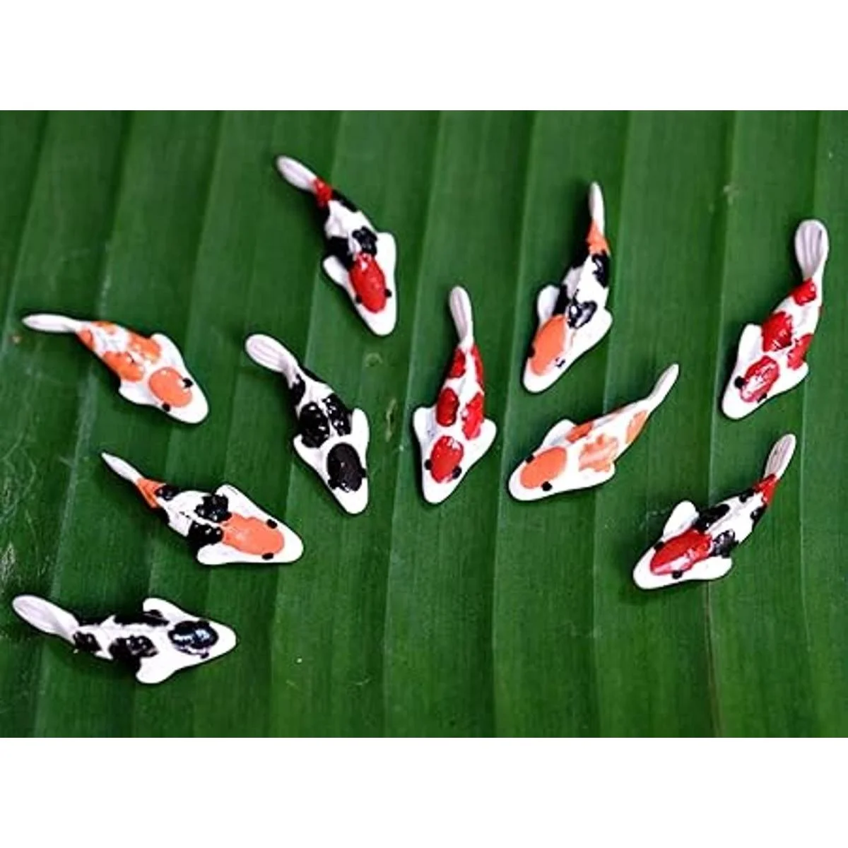 Buy Easy 10 Mezcla Colorido Koi Fish Fairy Garden Animal_3