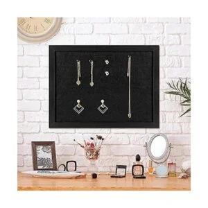 TORASO Tablero de anuncios de corcho con fieltro tablero_3