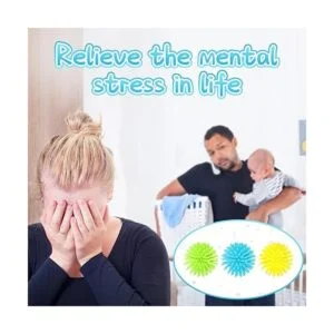 HyDren Paquete de 25 bolas de estrés puntiagudas mini_6