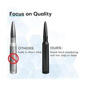 Tecreddy Antena universal de bala de repuesto para_4