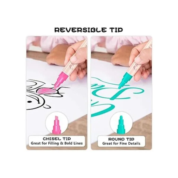 CUHIOY Marcadores de tiza para letreros de pizarra_4