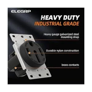 ELEGRP Receptáculo de estufa de horno de gama de 50_2