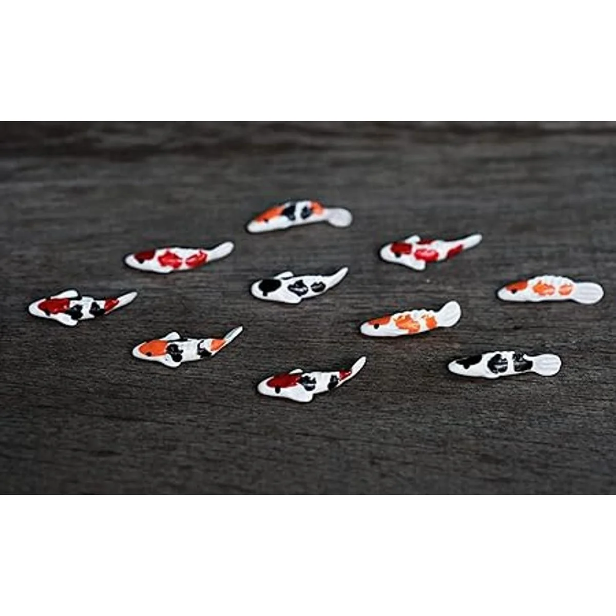 Buy Easy 10 Mezcla Colorido Koi Fish Fairy Garden Animal_7
