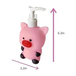 Dispensador de jabón de mano rellenable de vinilo de cerdo_2