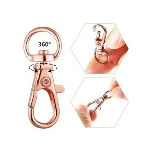 Juego de 100 cierres giratorios de 50 piezas de ganchos de_4