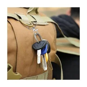 60 ganchos giratorios con llaveros ganchos de metal para_5