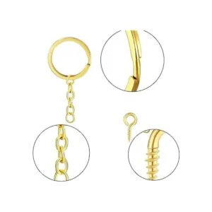 Juego de 360 anillos de llavero que incluye 60 anillos de_4