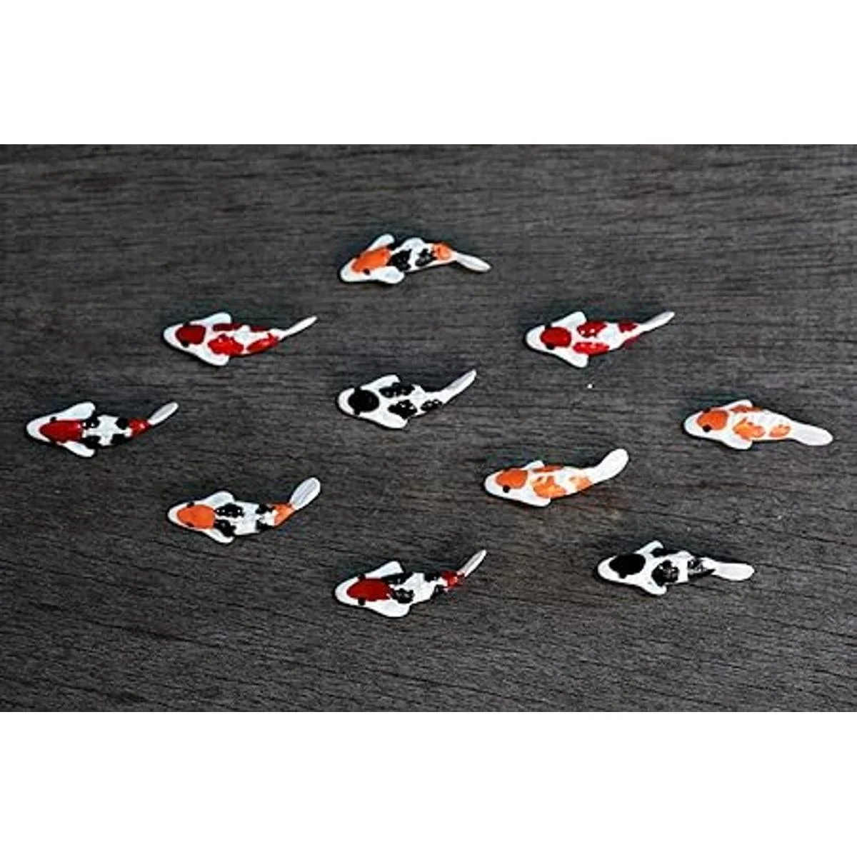 Buy Easy 10 Mezcla Colorido Koi Fish Fairy Garden Animal_4