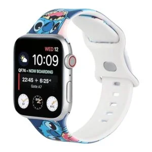 HYHMXB Correas de reloj con patrón de monstruo de dibujos_1