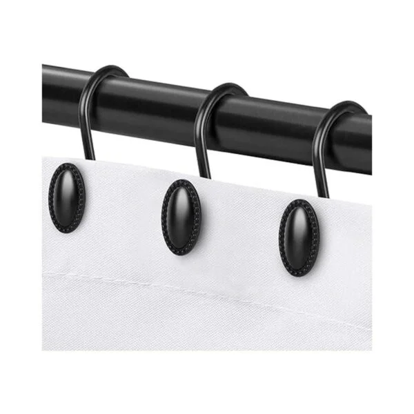 Ganchos para cortina de ducha anillos decorativos para_1