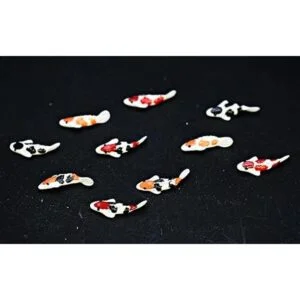 Buy Easy 10 Mezcla Colorido Koi Fish Fairy Garden Animal_6