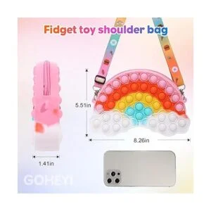 GOHEYI Bolsa de juguetes para la ansiedad para niñas y_5