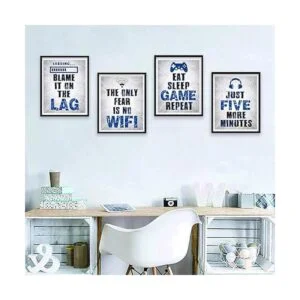 SUUURAOO Vidro Juego de 4 carteles 8.0 x 10.0 in_2