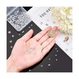 PandaHall 150 piezas de circonitas cúbicas en forma de_4