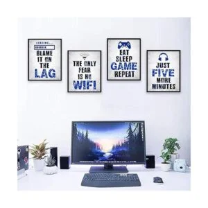 SUUURAOO Vidro Juego de 4 carteles 8.0 x 10.0 in_5