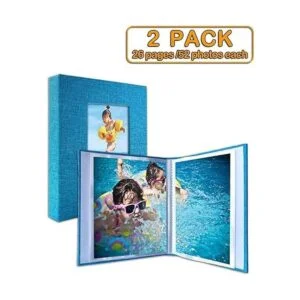 lbum de fotos pequeño de 5 x 7 pulgadas paquete de 2_3