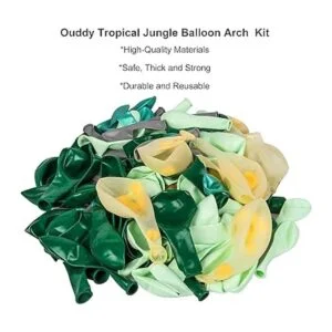 Kit de guirnalda de arco de globos de fiesta de safari de_2