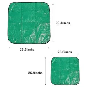 2 alfombrillas cuadradas de replantación impermeables para_2