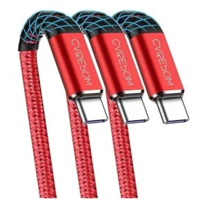 Cabepow Cable USB tipo C 3 unidades de 6 pies USB A tipo_1