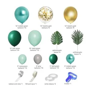 Kit de guirnalda de arco de globos de fiesta de safari de_6