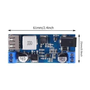 Módulo convertidor Buck 12 V a 5 V 5 A Regulador de_2
