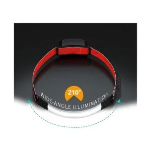 SEVENKA Linterna frontal recargable por USB de haz_3