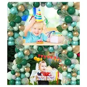 Kit de guirnalda de arco de globos de fiesta de safari de_4