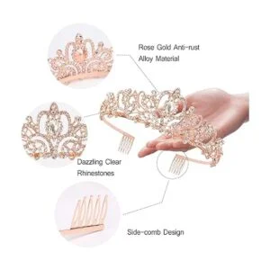 Bride To Be Kit de corona de novia y novia decoración de_3