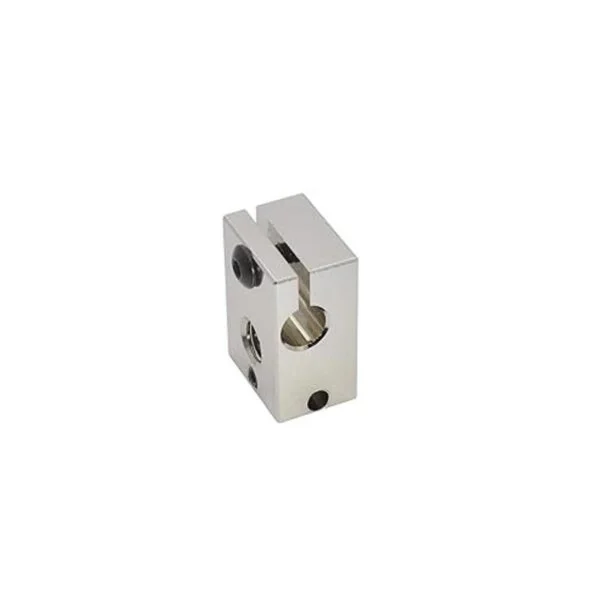 Impresora 3D 932.0 F Bloque calentador de cobre plateado_3