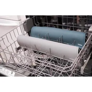 OHMO Tapete de comida para gatos impermeable de_6