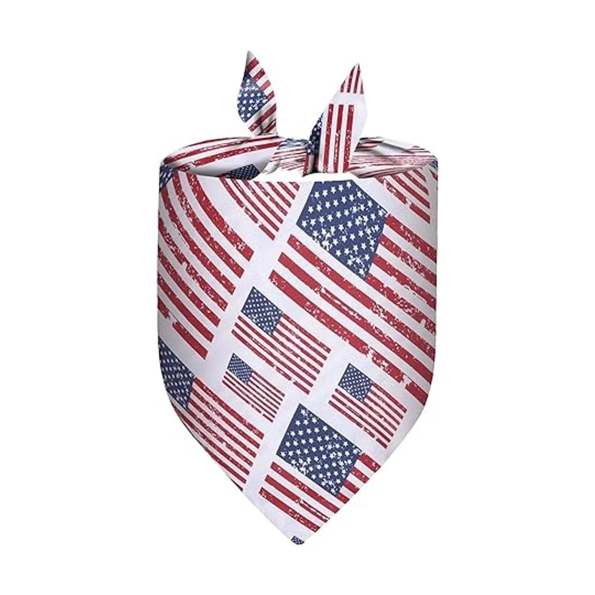Tinsow 2 bandanas lavables para perros con la bandera_4