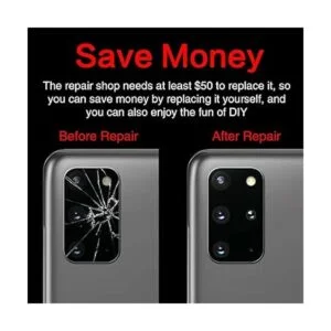 2 piezas de repuesto para Samsung Galaxy S20 trasera de_4