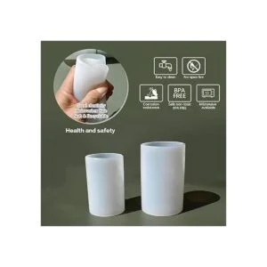 Moldes cilíndricos para hacer velas moldes de silicona de_4