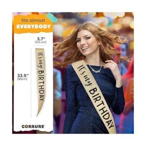 CORRURE Cinta de purpurina con papel de aluminio negro con_5