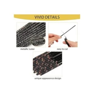 Juego de 30 velas de cumpleaños largas y finas para tartas_3