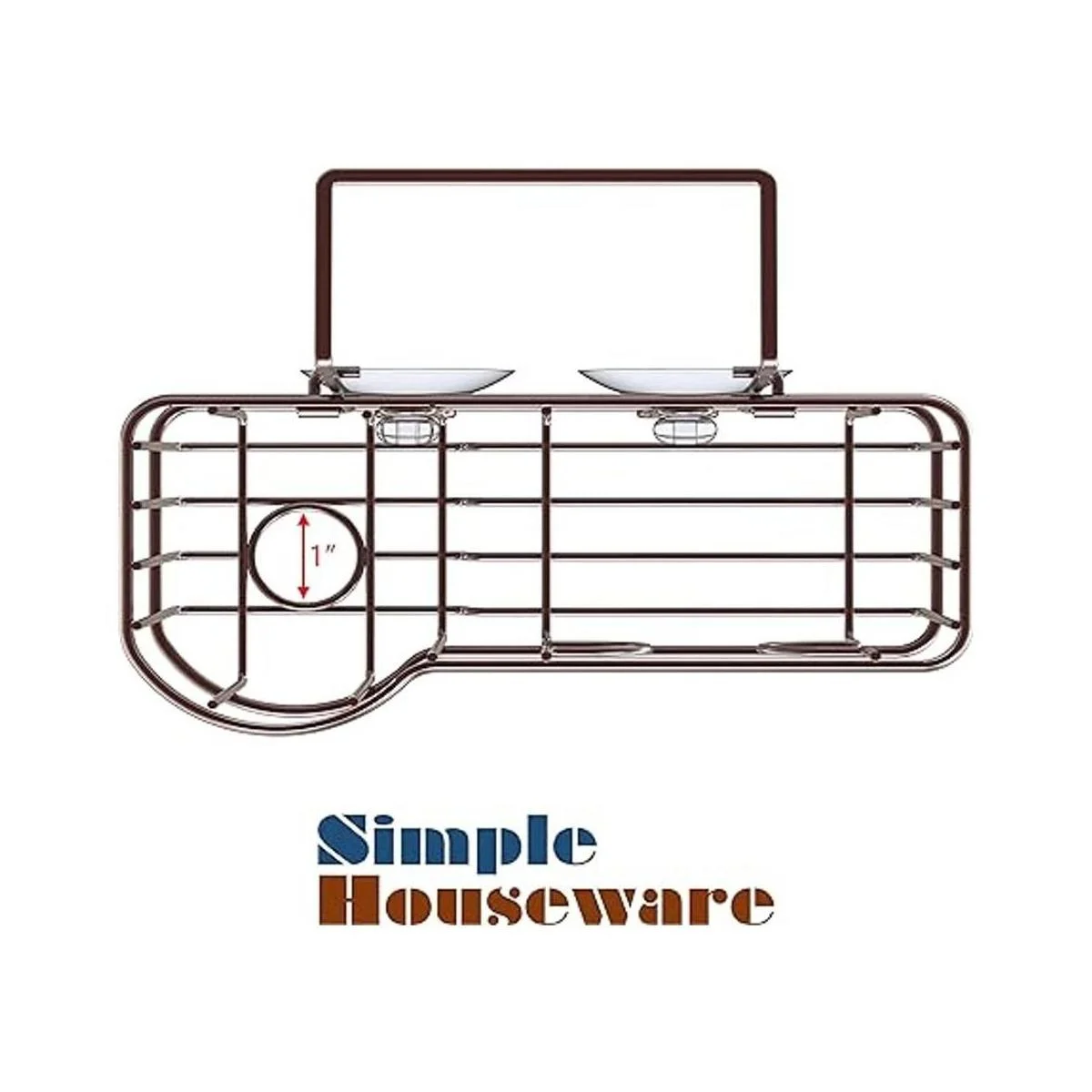 SimpleHouseware Organizador para fregadero de cocina para_5
