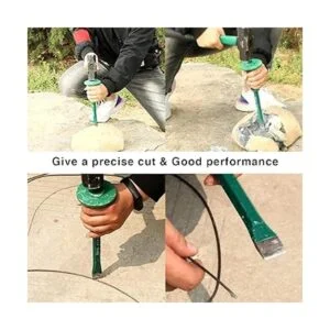 Genubi Cincel para mampostería con protector de mano_4